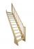 Деревянная лестница на второй этаж 2676-2900-12