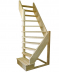 Деревянная лестница на второй этаж 2900-2475-92
